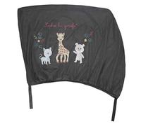 Sophie la Girafe - Set 2 Tendine Parasole Universali | Protezione UV Auto | Apertura Finestrino Possibile | Motivi Sophie | Lavabile in Lavatrice 30° | Dalla Nascita | Accessorio Auto Neonato