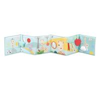 Sophie la Girafe Libro delle Scoperte 8 Pagine Dentizione Neonato Da 3 Mesi | Elementi da manipolare e gancio universale per passeggino | texture e colori vivaci | giocattolo di sviluppo | idea regalo