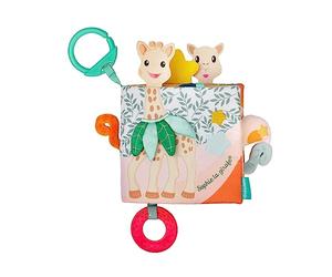 Sophie la Girafe - Libro delle Scoperte per Bebè - Da 3 Mesi | Libro delle scoperte 8 pagine: anello di dentizione, squittio, carta stropicciata e sorprese nascoste, curiosità da 3 mesi