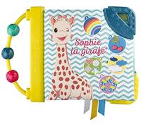 Sophie la Girafe - Libro di Risveglio Sensoriale per Bebè - Da 3 Mesi | Libro sensoriale per contare: pallottoliere 3 perline, squittio, carta stropicciata, parti da mordicchiare, regalo 3 mesi