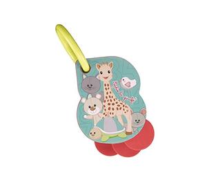 Sophie la Girafe - Libro Sensoriale Numeri - Da 3 Mesi - Imparare i Numeri, 2 Carte Mordibili | Anello Multi-Supporto Passeggino | Giocattolo Educativo | Idea Regalo | Gioco Educativo Femmina Maschio