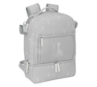 Safta Sophie La Girafe Mum Baby Accessories 19.40l 27x33x10 Cm Backpack Grigio Bambini
