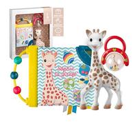 SOPHIE LA GIRAFE, Set regalo per la nascita, Contiene 1 Libro per la prima infanzia1 sonaglio e Sophie la Girafe