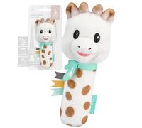 Sophie la Girafe - Sonaglio Pouet che Squittisce per Bebè | Sonaglio morbidissimo 2 funzioni: squittio quando si stringe e campanellino nella testa, gioco di risveglio per bebè
