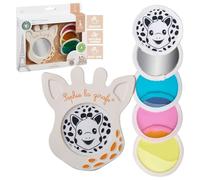 Sophie la Girafe - Specchio magico Sophie la Giraffa - Gioco di risveglio - 4 lenti intercambiabili - Gomma - Per bambini da 0 mesi