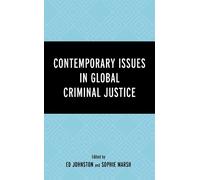 Sophie Marsh Contemporary Issues in Global Criminal Justice (Copertina rigida)