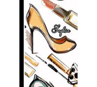 SOPHIE: PERSONALIZED NOTEBOOK WITH YOUR OWN NAME, TRENDY FASHION JOURNAL WITH NICE COVER FINISH DIN A5, SIZE 152.4 x 228.6 mm (6X9) INCHES 120 LINED ... PERSONALISIERTES NOTIZBUCH MIT NAMEN GESCHENK