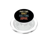 SOPHIE Personalized Retro Girls Part-Time SOPHIE Name PopSockets PopGrip per MagSafe