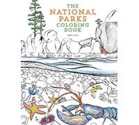 Sophie Tivona The National Parks Coloring Book (Tascabile)