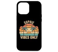 SOPHIE Vibes Only Cute Retro Girls SOPHIE Name Custodia per iPhone 12 Pro Max