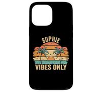 SOPHIE Vibes Only Cute Retro Girls SOPHIE Name Custodia per iPhone 13 Pro Max