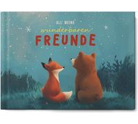 Sophies Kartenwelt Libro degli amici per la scuola elementare | Ottima idea regalo per l'inizio della scuola. Album per poesie di alta qualità per la scuola elementare, DIN A5