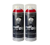 Sophisticauto 2 x Full Dip Rosso Opaco 400ml Vernice Removibile