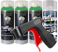 Sophisticauto Kit Vernice Spray 3+1 Verde Metallizzato Candy Lucido