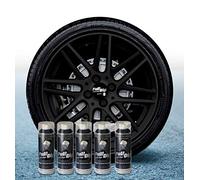 Sophisticauto Pacco Risparmio da 5 Vernice Rimovibile Full Dip Nero Opaco
