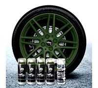 Sophisticauto Vernice Removibile Full Dip Pacco da 5 VERDE MILITARE 2.0 LUCIDO