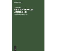 Sophocles Des Sophokles Antigone (Copertina rigida)
