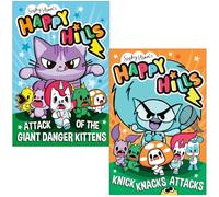 Sophy Henn Happy Hills Collection 2 Books Set (Attack of the Giant Danger Kittens & Knick-Knacks Attacks)