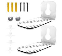 SopimusZ Kit di montaggio a parete regolabile, altoparlante TV bianco e kit di montaggio a parete Soundtouch 300 bianco, per Bose Sound Bar Smart Ultra, 300, 500, 550, 600, 700, 900, Ultra, staffa di