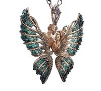 Sopodbacker Collana Uomo Donna Gioielli Ciondolo Pendente Necklace Ali d'Angelo Farfalla Collana Uomini E Donne Ciondolo Partito Geometrico Matrimonio Punk