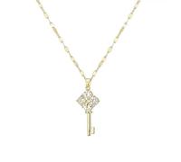 Sopodbacker Collana Uomo Donna Gioielli Ciondolo Pendente Necklace Ciondolo Chiave Collana Donne Carino Signore Catena Gioielli