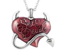 Sopodbacker Collana Uomo Donna Gioielli Ciondolo Pendente Necklace Ciondolo Cuore Rosso Gioielli Gotici Punk Uomini E Donne Punk Regalo Collana Festa di Nozze