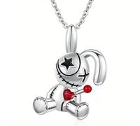 Sopodbacker Collana Uomo Donna Gioielli Ciondolo Pendente Necklace Collana Bambola Maledizione Ciondolo Punk Uomini E Donne Partito Matrimonio Geometrico Regalo Punk 项链2