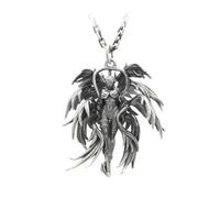Sopodbacker Collana Uomo Donna Gioielli Ciondolo Pendente Necklace Collana Vintage A Otto Ali della Dea Dell'Angelo Ciondolo Regalo di Nozze Geometrico per Uomini E Donne 款2