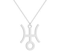 Sopodbacker Collana Uomo Donna Gioielli Ciondolo Pendente Necklace Costellazione Ciondolo Collana Pianeta Gioielli Regalo Uomini E Donne Geometrico Semplice 钢色
