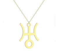 Sopodbacker Collana Uomo Donna Gioielli Ciondolo Pendente Necklace Costellazione Ciondolo Collana Pianeta Gioielli Regalo Uomini E Donne Geometrico Semplice 金色