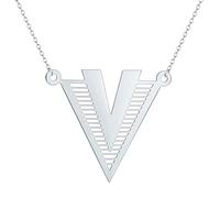 Sopodbacker Collana Uomo Donna Gioielli Ciondolo Pendente Necklace Geometrica Triangolo Collana Gioielli Pendente Uomini E Donne Retro Geometria 银色