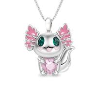Sopodbacker Collana Uomo Donna Gioielli Ciondolo Pendente Necklace Grandi Occhi Abbraccio Amore Piccolo Drago Collana Pendente A Forma di Cuore Uomini E Donne Partito Matrimonio Geometrico Boho 款2