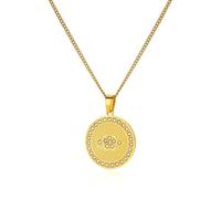 Sopodbacker Collana Uomo Donna Gioielli Ciondolo Pendente Necklace Malocchio Pendente Collane Donne Catena Collare Collana Accessori