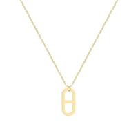 Sopodbacker Collana Uomo Donna Gioielli Ciondolo Pendente Necklace Punk Geometrico Naso Di Maiale Semplice Minimalista Infinity Collana Donna Oro-Colore