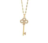 Sopodbacker Collana Uomo Donna Gioielli Ciondolo Pendente Necklace Romantico Apri Il Tuo Cuore Ciondolo Chiave Collane Donna Femminile Catena Di Usura Quotidiana