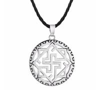 Sopodbacker Collana Uomo Donna Gioielli Ciondolo Pendente Necklace Slavo Ciondolo Collana Amuleto Vichingo Gioielli Collana Etnica