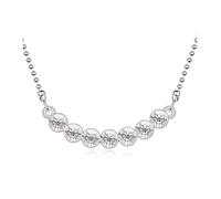 Sopodbacker Collana Uomo Donna Gioielli Ciondolo Pendente Necklace Smiley Face Collana Accessori Gioielli Uomini E Donne Retro Party Boho Regalo di Nozze 白色