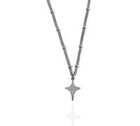 Sopodbacker Collana Uomo Donna Gioielli Ciondolo Pendente Necklace Star Hollow Ciondolo Collana Semplice Gioielli Catena Donne Uomini Regali per Il Partito