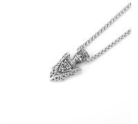 Sopodbacker Collana Uomo Donna Gioielli Ciondolo Pendente Necklace Triangolo Rune Pendente Collana Hip Hop Punk Accessori Gioielli Vichinghi Uomini E Donne 单吊坠
