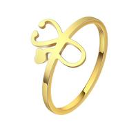 Sopodbacker Ring Anello Anelli Gioielli Donna Uomo Stetoscopio Anello per Le Donne Uomini Semplice Infermiera Medico Medico Studente di Medicina 8 Oro