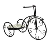 Soporte Bici De Mosaico Y Forja Negro