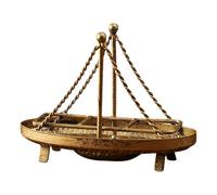 Soporte de servilletas, soporte de toalla de papel de tipo barco de vela de metal, estilo escandinavo, soporte creativo de toallas de papel artesanales, soporte de servilletas de arte del hotel de caf