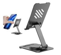Soporte De Teléfono Celular Regolabile: Soporte De Tabletas, Muelle Móvil De Escritorio, Soporte De Teléfono Giratorio | Montaje De Dispositivos Plegable Con Agarre Estable Para La