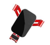 Soporte Movil Coche Supporto Telefono Auto Supporto per telefono a gravità per auto Supporto per clip per presa d'aria Supporto per cella mobile Supporto per telefono magnetico GPS per smartphone(Red)