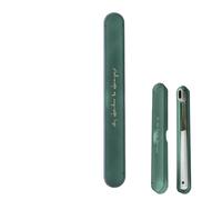 Soporte Para Cepillos Dientes De Viaje - Estuche De Viaje Para Cepillos De Dientes,Contenedor De Tubo Para Soporte De Cepillo De Dientes Suspirable | Caja De Almacenamiento Para Cepillos Para