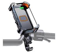 Soporte Para Móvil De Bicicleta,Pinza Ajustable Impermeable Adaptación Flexible Unive Para Móvil De Patinete | Para Ciclismo De Montaña Carretera, Deportes Al Aire Libre, Viajes, Mujeres Hombres