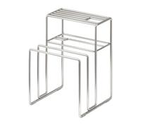 Soporte para Tabla de Cortar - Organizador Bandejas Cocina | Almacenamiento De Sartenes | Soporte Para Utensilios De Cocina | Bandejas Multifuncionales De Acero Inoxidable Para Galletas, Ideal Para El