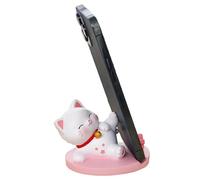 Soporte Para Teléfono Para Gatos, Lindo Soporte Para Teléfono Para Escritorio,Soporte Para Teléfono Móvil Con Diseño De Gato De Dibujos Animados | Soporte De Escritorio Antideslizante Para Teléfono Mó