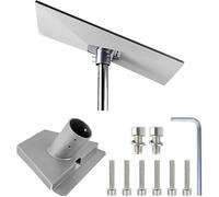Soporte Universal para Starlink Gen 3, Kit Completo di Montaggio Antenna con Adattatore, Staffa di Supporto Resistente agli Agenti Atmosferici per Esterni