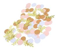 SOPOTUTU 1 Set Confetti Decorativi Colorati Foglia per Matrimoni e Decorazioni per Tavolo Compleanni e Comunioni per Allestimenti Eventi Tema